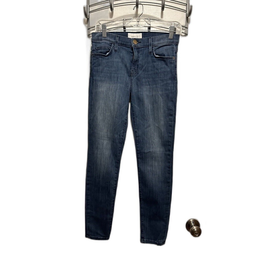 Current Elliot The‎ Stiletto Jean Women’s 28 Sun Fade Skinny Denim Blue USA